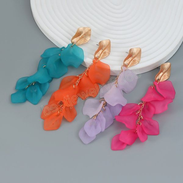 fashion metal resin flower geometric earrings for women exaggerated and minimalist dangle earings banquet jewelry accessories, Silver
fashion metal resin flower geometric earrings for women exaggerated and minimalist dangle earings banquet jewelry accessories, Silver