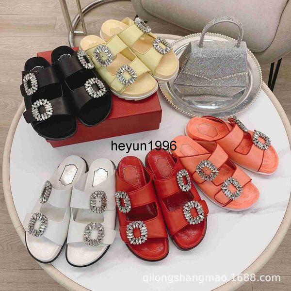 high end quality 2022 summer new thick sole rhinestone square buckle for women's open-toe versatile casual flat bottom sandals, Black
high end quality 2022 summer new thick sole rhinestone square buckle for women's open-toe versatile casual flat bottom sandals, Black