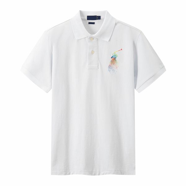 2023 new ralphs color pony men designer casual clothes mbroidery polo shirt, White;black
2023 new ralphs color pony men designer casual clothes mbroidery polo shirt, White;black
