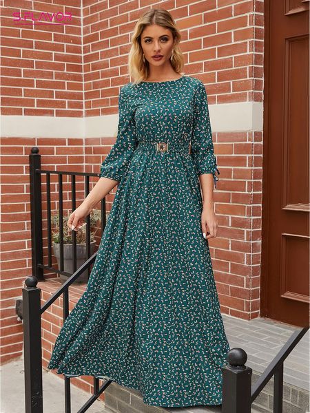 dresses s.flavor women floral printed casual long dresses elegant oneck 3/4 sleeve boho maxi vestidos, Black;gray
dresses s.flavor women floral printed casual long dresses elegant oneck 3/4 sleeve boho maxi vestidos, Black;gray