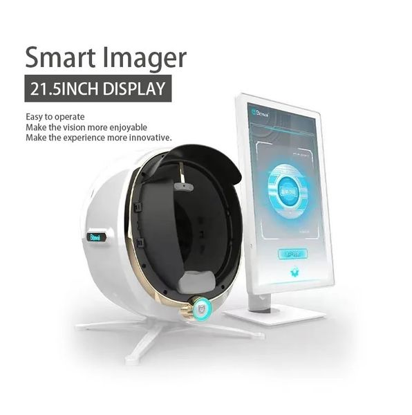 new skin diagnosis system multi-language test facial acne pores moisture scanner analysis machine 36 million pixels skin analyzer with 21.5
new skin diagnosis system multi-language test facial acne pores moisture scanner analysis machine 36 million pixels skin analyzer with 21.5