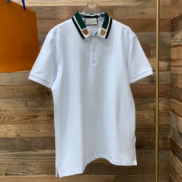 summer polo men shirt italy designer quality cotton clothes fashion polo tees casual business high street mens polos shirts, White;black
summer polo men shirt italy designer quality cotton clothes fashion polo tees casual business high street mens polos shirts, White;black