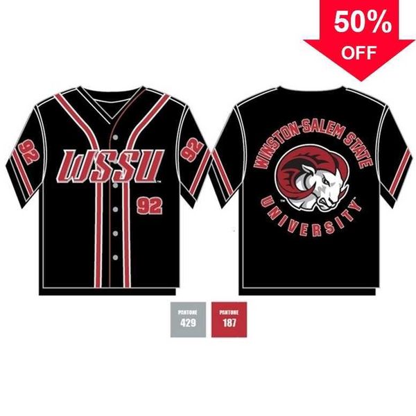 xflsp glamit mens winston state university baseball jersey custom any name number stitched college apparel big & tall, Black
xflsp glamit mens winston state university baseball jersey custom any name number stitched college apparel big & tall, Black