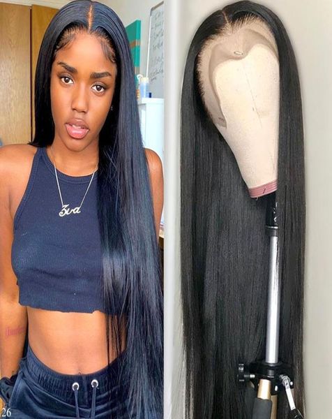 13x4 glueless straight lace front human hair wigs straight wig remy 180 density wig brazilian3749856, Black;brown
13x4 glueless straight lace front human hair wigs straight wig remy 180 density wig brazilian3749856, Black;brown