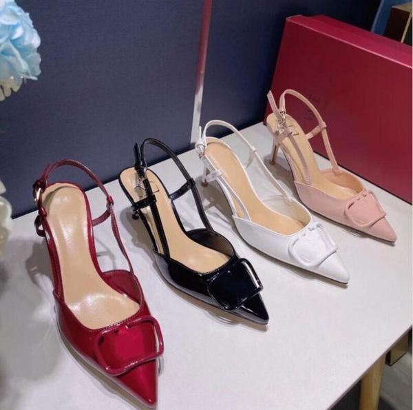 summer women's high-heeled sandals brand pointed shoes new 6cm 8cm 10cm stiletto wedding shoes with dust bag 34-44, Black
summer women's high-heeled sandals brand pointed shoes new 6cm 8cm 10cm stiletto wedding shoes with dust bag 34-44, Black