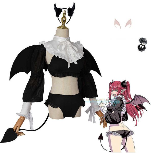 anime costumes my dressup darling anime cosplay summer youthful vitality women's clothing dark imp uniform halloween party cos melting, Black
anime costumes my dressup darling anime cosplay summer youthful vitality women's clothing dark imp uniform halloween party cos melting, Black