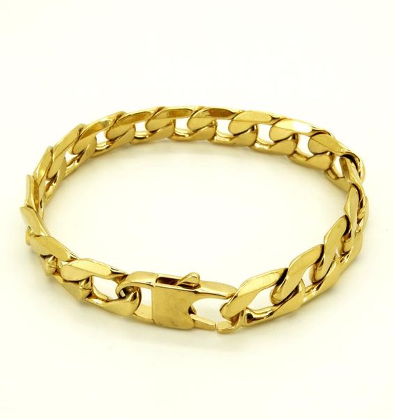100 stainless steel bracelet men retro jewelry 18k gold chain t and co curb cuban 6812 mm width 8quot inches waterproof7133547, Black
100 stainless steel bracelet men retro jewelry 18k gold chain t and co curb cuban 6812 mm width 8quot inches waterproof7133547, Black