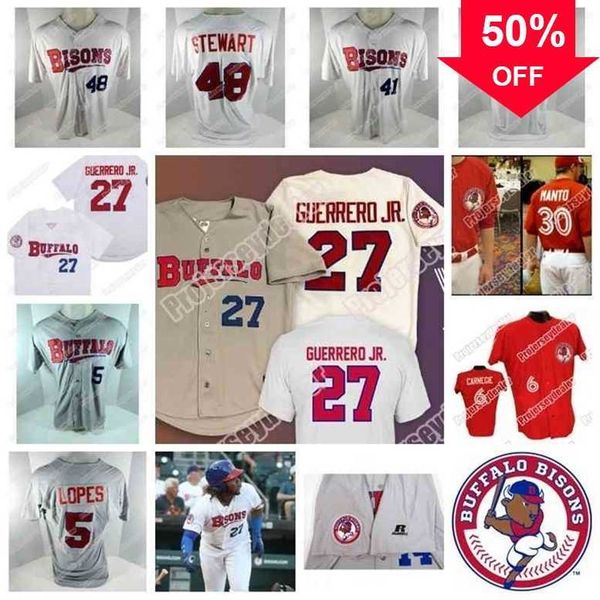 xflsp glac202 buffalo bisons 27 vladimir guerrero jr. 5 timmy lopes 41 mike hauschild 48 zach stewart 14 luis santos 33 justin shafer baseba, Black
xflsp glac202 buffalo bisons 27 vladimir guerrero jr. 5 timmy lopes 41 mike hauschild 48 zach stewart 14 luis santos 33 justin shafer baseba, Black