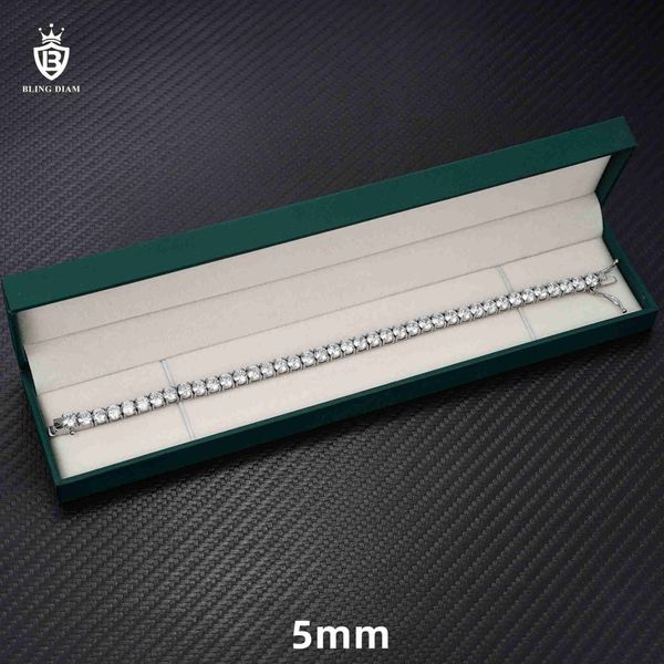 tennis chain 5mm custom men women 316l stainless steel white gold plated tennis bracelet, Silver
tennis chain 5mm custom men women 316l stainless steel white gold plated tennis bracelet, Silver