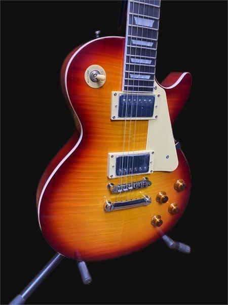 mark knopfler 1958 amber brown flame maple electric guitar, little pin abr-1 bridge, tuilp tuners369
mark knopfler 1958 amber brown flame maple electric guitar, little pin abr-1 bridge, tuilp tuners369