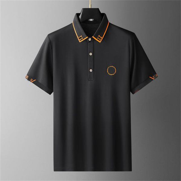 senior brand men's embroidered short sleeve solid color polo shirt men's polo shirt slim fit menm-4xl, White;black
senior brand men's embroidered short sleeve solid color polo shirt men's polo shirt slim fit menm-4xl, White;black