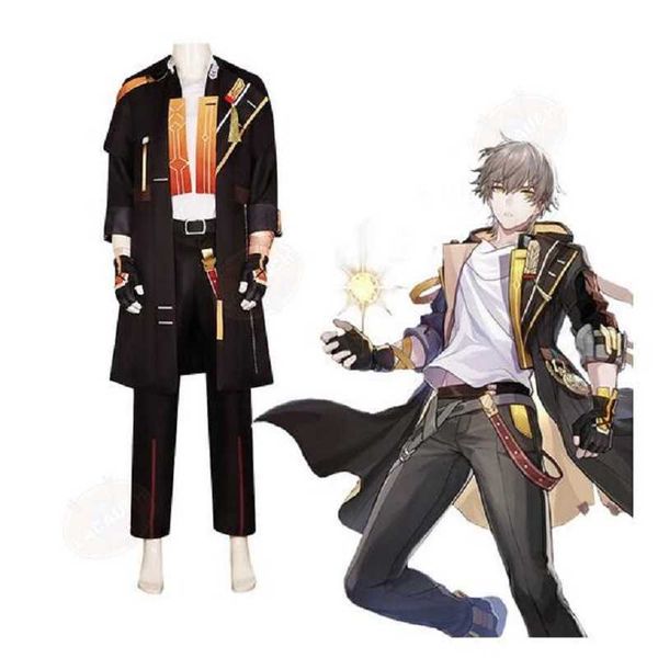 anime costumes protagonist trailblazer cosplay game honkai star rail come wigs anime men uniform suit halloween party masquerade come set z0, Black
anime costumes protagonist trailblazer cosplay game honkai star rail come wigs anime men uniform suit halloween party masquerade come set z0, Black