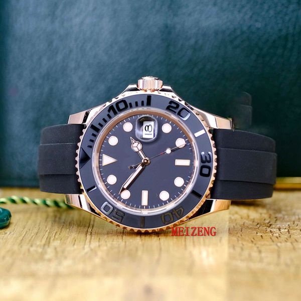 luxury wristwatch brand new men's automatic watches watch 126555 18k rose gold black dial oyster flex, Slivery;brown
luxury wristwatch brand new men's automatic watches watch 126555 18k rose gold black dial oyster flex, Slivery;brown