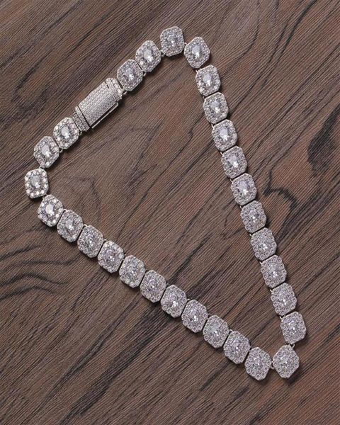 019 12mm 16 18 20 brass setting cz tennis chain necklace iced out cubic zircon bling bling jewelry267u302x4373842, Silver
019 12mm 16 18 20 brass setting cz tennis chain necklace iced out cubic zircon bling bling jewelry267u302x4373842, Silver