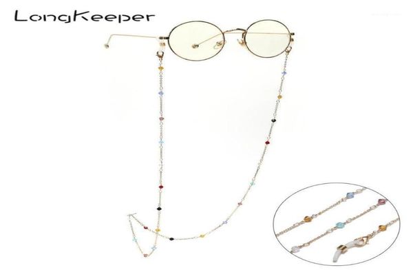 longkeeper crystal beads glasses chain for women fashion lanyard gold metal sunglassses chains strap mask cord eyeglass holder12816851, Silver
longkeeper crystal beads glasses chain for women fashion lanyard gold metal sunglassses chains strap mask cord eyeglass holder12816851, Silver