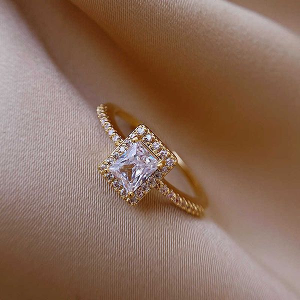 solitaire ring accessories for women square zircon gold color open rings for woman salary goth wedding party girls' student luxury jewe, Golden;silver
solitaire ring accessories for women square zircon gold color open rings for woman salary goth wedding party girls' student luxury jewe, Golden;silver