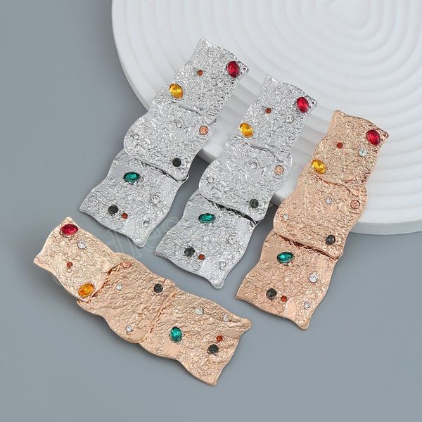 fashion metal square geometric earrings for women's exaggerated classic dangle earings banquet jewelry accessories, Silver
fashion metal square geometric earrings for women's exaggerated classic dangle earings banquet jewelry accessories, Silver
