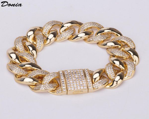 donia jewelry fashion european and american copper micro inlaid zircon cuban bracelet box buckle men039s hip hop style jewelry 8790100, Black
donia jewelry fashion european and american copper micro inlaid zircon cuban bracelet box buckle men039s hip hop style jewelry 8790100, Black