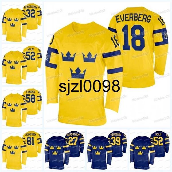 sj98 team sweden 2022 winter hockey jersey fredrik olofsson marcus kruger dennis everberg pontus holmberg lucas wallmark joakim lars, Black
sj98 team sweden 2022 winter hockey jersey fredrik olofsson marcus kruger dennis everberg pontus holmberg lucas wallmark joakim lars, Black