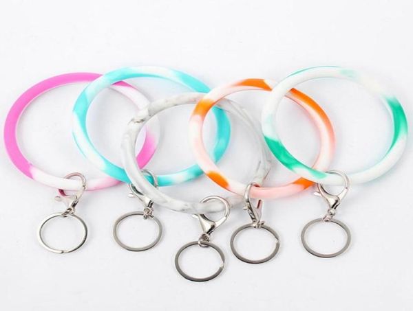 wrist key chain camouflage silicone bracelet key ring round circle rainbow bangle keychain key holder for woman wrist strap db2048250601, Silver
wrist key chain camouflage silicone bracelet key ring round circle rainbow bangle keychain key holder for woman wrist strap db2048250601, Silver