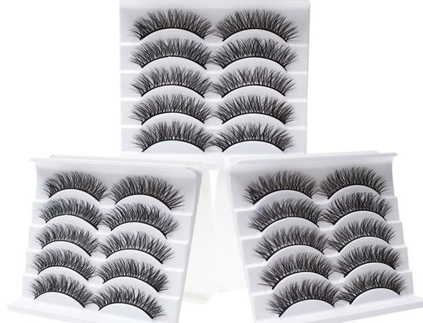 5 pairs natural eyelash light weight faux 3d mink eyelashes soft wispy fluffy false eye lashes extension cruelty reuse a lot 8260308
5 pairs natural eyelash light weight faux 3d mink eyelashes soft wispy fluffy false eye lashes extension cruelty reuse a lot 8260308