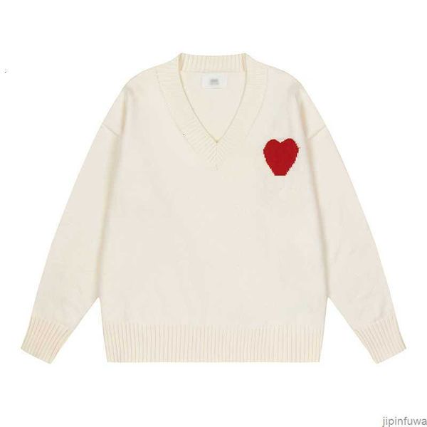 designers amis paris sweaters fashion amies de coeur embroidered a heart pattern sweater loose v-neck solid woolen 4qdk, White;black
designers amis paris sweaters fashion amies de coeur embroidered a heart pattern sweater loose v-neck solid woolen 4qdk, White;black