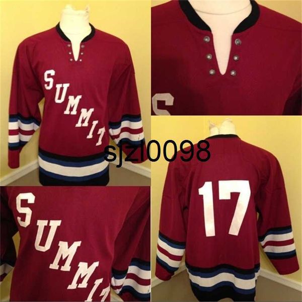 sj98 #17 summit high school new jersey hockey jersey 100% stitched embroidery s hockey jerseys red vintage, Black
sj98 #17 summit high school new jersey hockey jersey 100% stitched embroidery s hockey jerseys red vintage, Black
