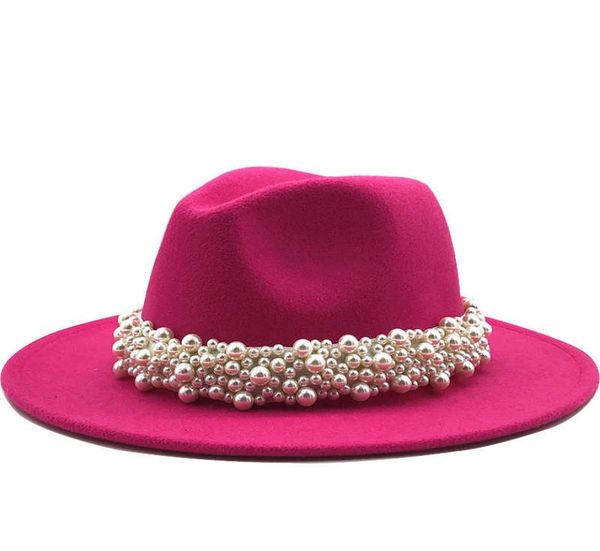 women wool fedora hat with pearl ribbon gentleman elegant lady winter autumn wide brim church panama sombrero girl jazz cap5837169, Blue;gray
women wool fedora hat with pearl ribbon gentleman elegant lady winter autumn wide brim church panama sombrero girl jazz cap5837169, Blue;gray