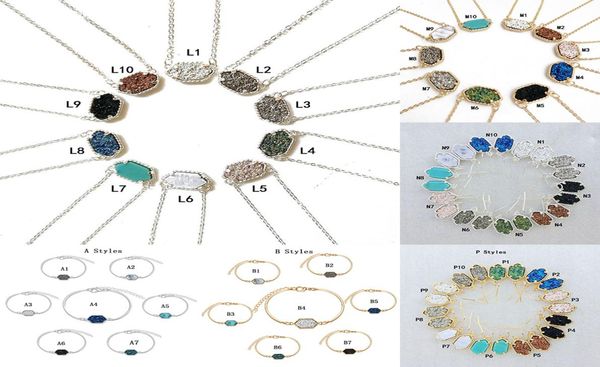 new druzy stone necklaces dangle earrings geometric natural stone pendant charm bracelet rings for women girls fashion jewelry in 9055446, Silver
new druzy stone necklaces dangle earrings geometric natural stone pendant charm bracelet rings for women girls fashion jewelry in 9055446, Silver