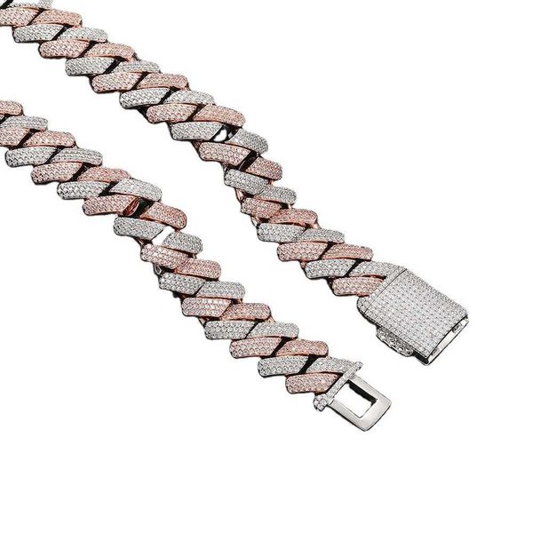 iced out vvs-fg natural cvd moissanite diamond 9k 10k 14k gold cuban link chain necklace cuban chain at wholesale price, Silver
iced out vvs-fg natural cvd moissanite diamond 9k 10k 14k gold cuban link chain necklace cuban chain at wholesale price, Silver