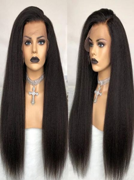 kinky straight wig full lace human hair wigs for black women 250 density u part wig yaki full lace wig lace front wigs everbeauty4925240, Black;brown
kinky straight wig full lace human hair wigs for black women 250 density u part wig yaki full lace wig lace front wigs everbeauty4925240, Black;brown