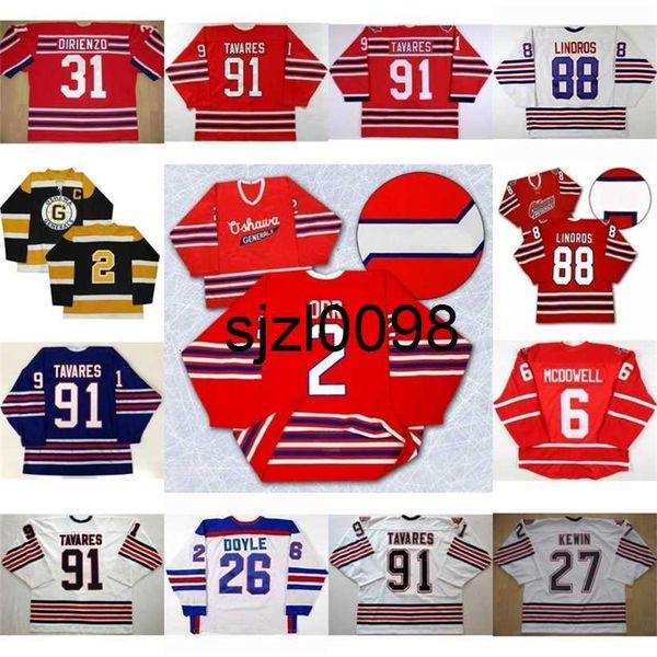 sj98 oshawa generals jersey 91 john tavares 27 kewin 2 bobby orr 31 dirienzo 26 shane doyle 6 jimmy mcdowell 88 eric lindros hockey jersey, Black
sj98 oshawa generals jersey 91 john tavares 27 kewin 2 bobby orr 31 dirienzo 26 shane doyle 6 jimmy mcdowell 88 eric lindros hockey jersey, Black