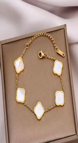 classic luxury fashion charm bracelets 4 clover designer jewelry beautiful ladies men bracelet elegant jewelry gift w5208794, Golden;silver
classic luxury fashion charm bracelets 4 clover designer jewelry beautiful ladies men bracelet elegant jewelry gift w5208794, Golden;silver