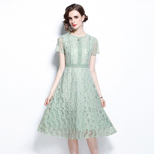 fashion women's a-line dress - basic & casual dresses, short sleeve crew neck, floral print, mid-calf length - light green, sizes s, Black;gray
fashion women's a-line dress - basic & casual dresses, short sleeve crew neck, floral print, mid-calf length - light green, sizes s, Black;gray