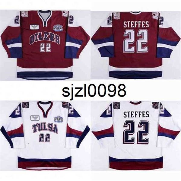 sj98 tulsa oilers jerseys 22 gary steffes white 100% embroidery cusotm any name any number mens womens youth hockey jersey, Black
sj98 tulsa oilers jerseys 22 gary steffes white 100% embroidery cusotm any name any number mens womens youth hockey jersey, Black
