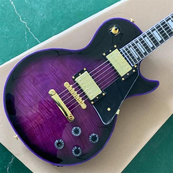in stock custom lp purple maple veneer electric guitar gold accessories 6 string electric guitar ebony fingerboard guitars guitarr4644196
in stock custom lp purple maple veneer electric guitar gold accessories 6 string electric guitar ebony fingerboard guitars guitarr4644196