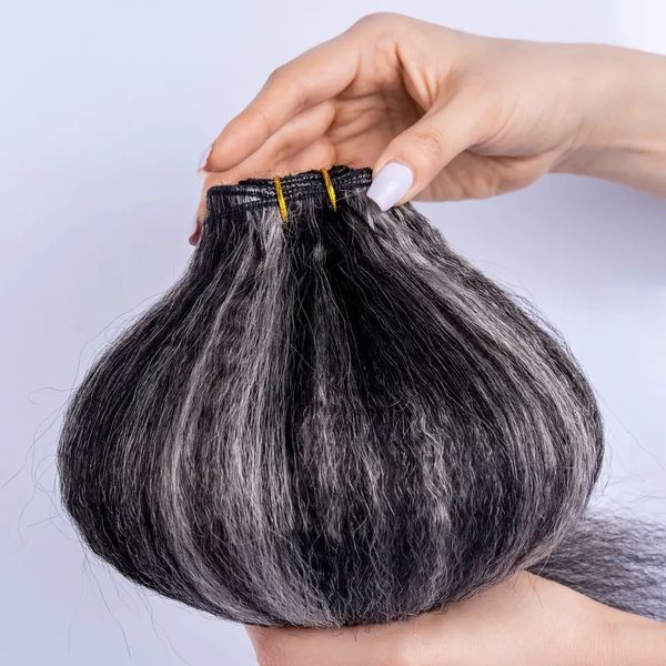 grey human hair weaving kinky straight gray hair bundles 100g/pack salt and pepper real human for sewing, Black;brown
grey human hair weaving kinky straight gray hair bundles 100g/pack salt and pepper real human for sewing, Black;brown