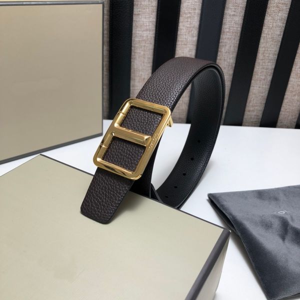 designers tom belt luxury men women genuine leather buckle belts fashion clothing accessories waistband with box and dustbags, Black;brown
designers tom belt luxury men women genuine leather buckle belts fashion clothing accessories waistband with box and dustbags, Black;brown
