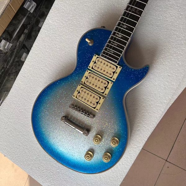 blue color custom electric guitar 3 pickups 6 stings guitar rosewood fingerboard mahogany body
blue color custom electric guitar 3 pickups 6 stings guitar rosewood fingerboard mahogany body