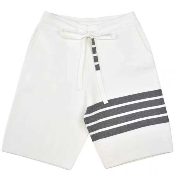 summer shorts mens striped knitted five-point pants loose all-match breathable sweatpants designer pants men women casual shorts, White;black
summer shorts mens striped knitted five-point pants loose all-match breathable sweatpants designer pants men women casual shorts, White;black
