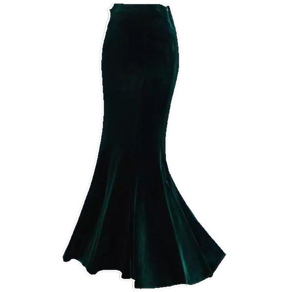 dresses autumn winter warm black maxi skirt women vintage veet long mermaid skirt elegant velour trumpet skirt, White;black
dresses autumn winter warm black maxi skirt women vintage veet long mermaid skirt elegant velour trumpet skirt, White;black