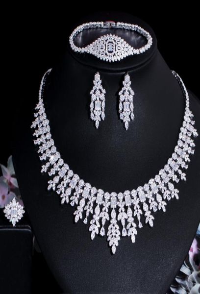 earrings necklace cwwzircons 4 pcs tassel drop cubic zirconia big wedding banquet dubai white gold bridal party costume jewelry 8248765, Silver
earrings necklace cwwzircons 4 pcs tassel drop cubic zirconia big wedding banquet dubai white gold bridal party costume jewelry 8248765, Silver