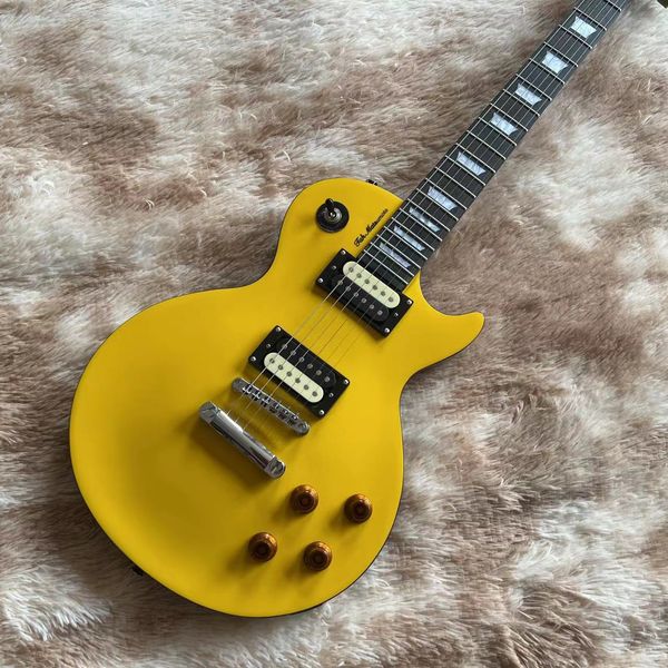 custom standard electric guitar yellow color 6 stings guitar rosewood fingerboard mahogany body
custom standard electric guitar yellow color 6 stings guitar rosewood fingerboard mahogany body