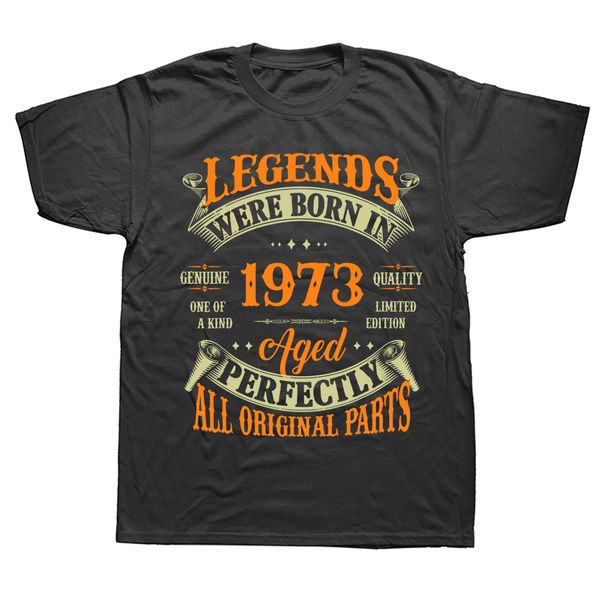 funny 50th birthday vintage legends born in 1973 50 years old t shirts graphic cotton short sleeve birthday gifts summer, White;black
funny 50th birthday vintage legends born in 1973 50 years old t shirts graphic cotton short sleeve birthday gifts summer, White;black