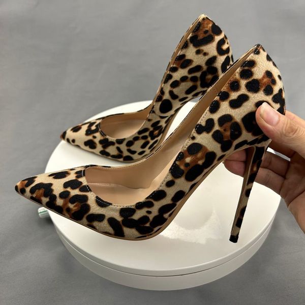 women leopard print red soles shoes pointy toe high heel shoes ladies slip on designer brand red bottom stiletto pumps 8cm 10cm 12cm plus si, Black
women leopard print red soles shoes pointy toe high heel shoes ladies slip on designer brand red bottom stiletto pumps 8cm 10cm 12cm plus si, Black