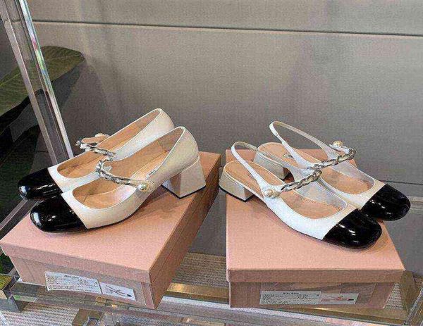 miu leather high heels 2022 new back empty baotou sandals women039s thick heel pearls1073683, Black
miu leather high heels 2022 new back empty baotou sandals women039s thick heel pearls1073683, Black