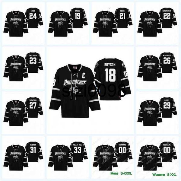 sj98 providence friars 18 jacob bryson 21 spenser young 23 michael callahan 26 john mcdermott 27 tyce thompson 31 hayden hawkey hockey jerse, Black
sj98 providence friars 18 jacob bryson 21 spenser young 23 michael callahan 26 john mcdermott 27 tyce thompson 31 hayden hawkey hockey jerse, Black