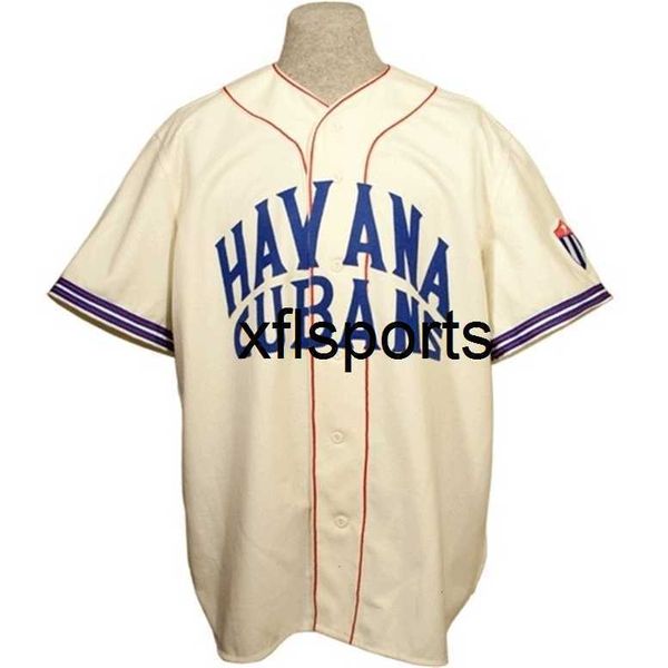 axflsp glamitness havana cubans 1947 home jersey 100% stitched embroidery s vintage baseball jerseys custom any name any number, Black
axflsp glamitness havana cubans 1947 home jersey 100% stitched embroidery s vintage baseball jerseys custom any name any number, Black