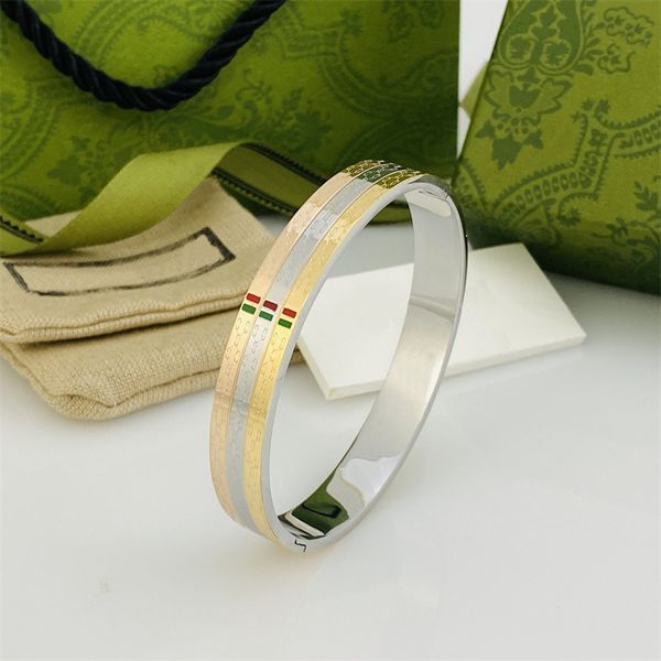 fashion designer bracelets for women love bangle luxury designer jewelry 18k gold plated green red stainless steel wedding lovers gift bangl, Black
fashion designer bracelets for women love bangle luxury designer jewelry 18k gold plated green red stainless steel wedding lovers gift bangl, Black