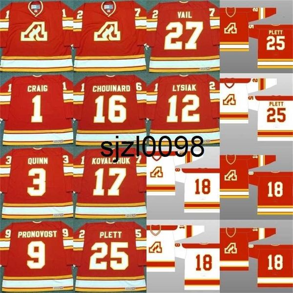 sj98 atlanta flames jim craig pat quinn jean pronovost tom lysiak guy chouinard ilya kovalchuk willi plett eric vail hockey jerseys s-5xl, Black
sj98 atlanta flames jim craig pat quinn jean pronovost tom lysiak guy chouinard ilya kovalchuk willi plett eric vail hockey jerseys s-5xl, Black